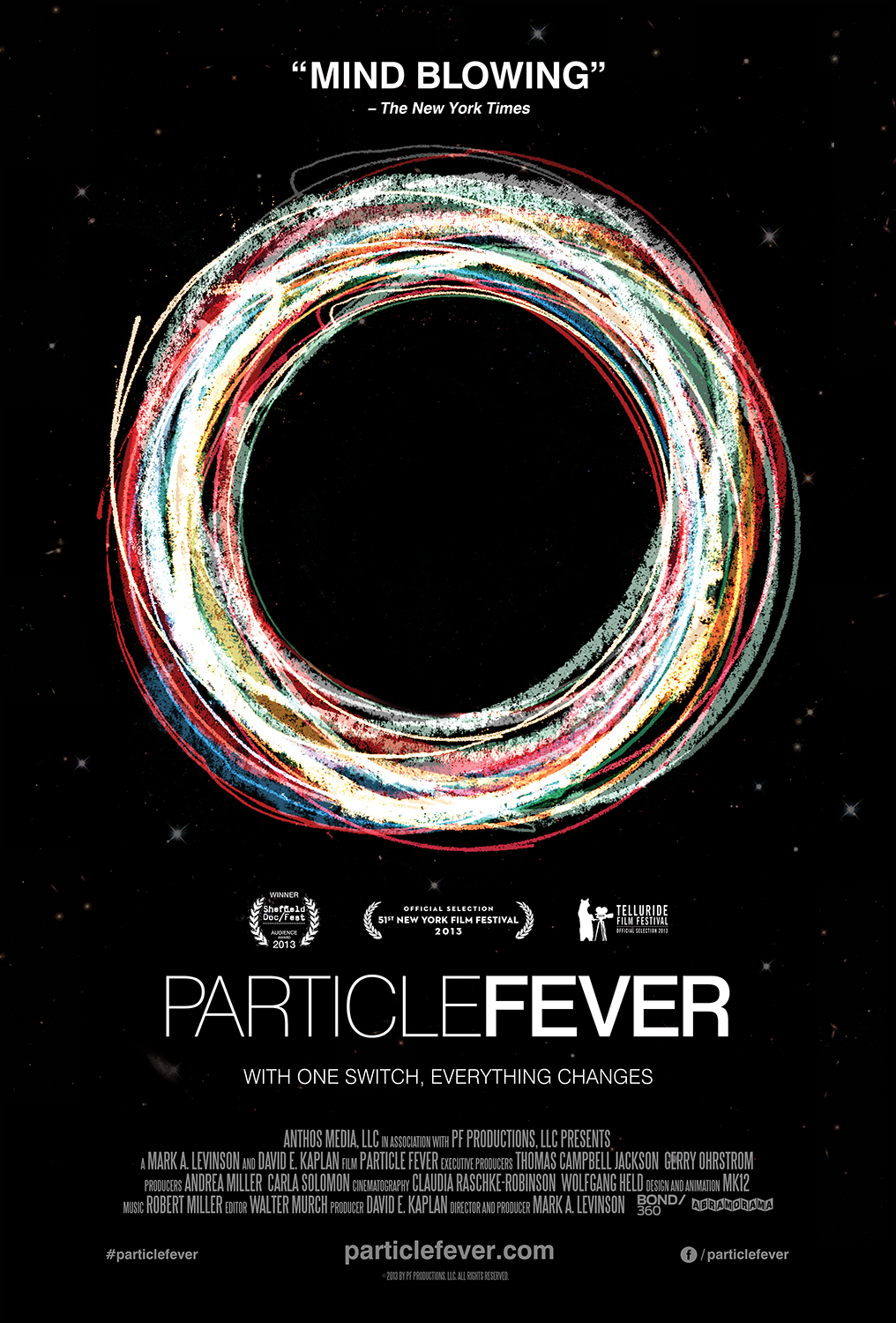Film-Poster «Particle Fever».