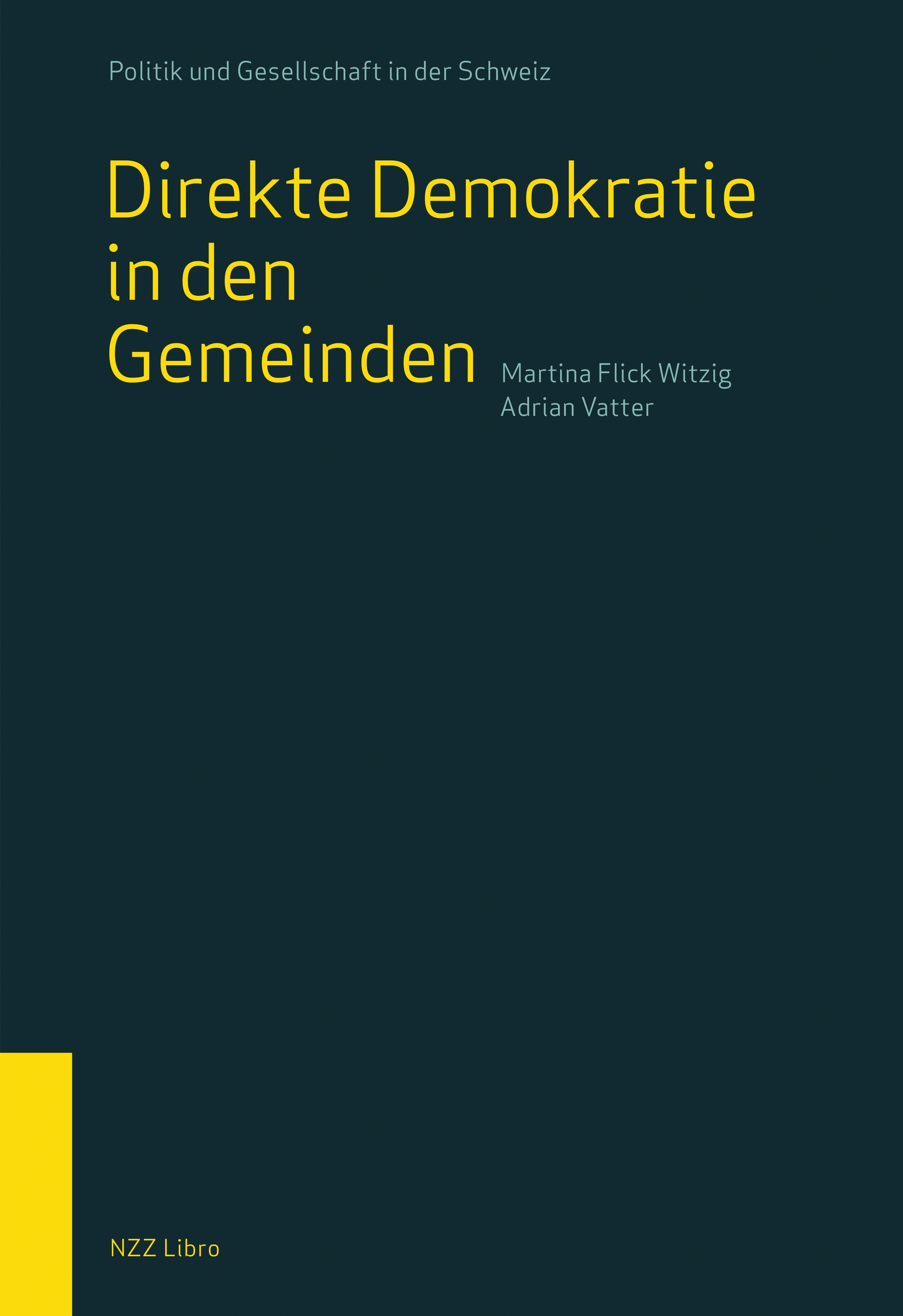 Buchcover «Direkte Demokratie in den Gemeinden», NZZ Libro Verlag. Bild: zvg