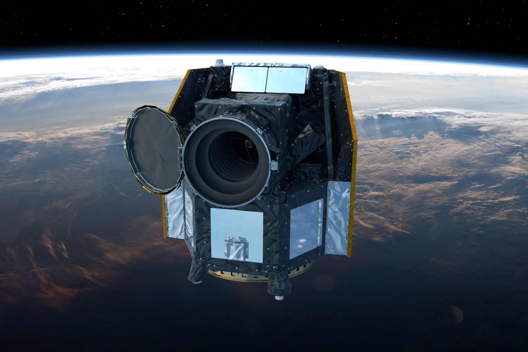 Künstlerische Darstellung von CHEOPS Artist impression of CHEOPS  © ESA / ATG medialab