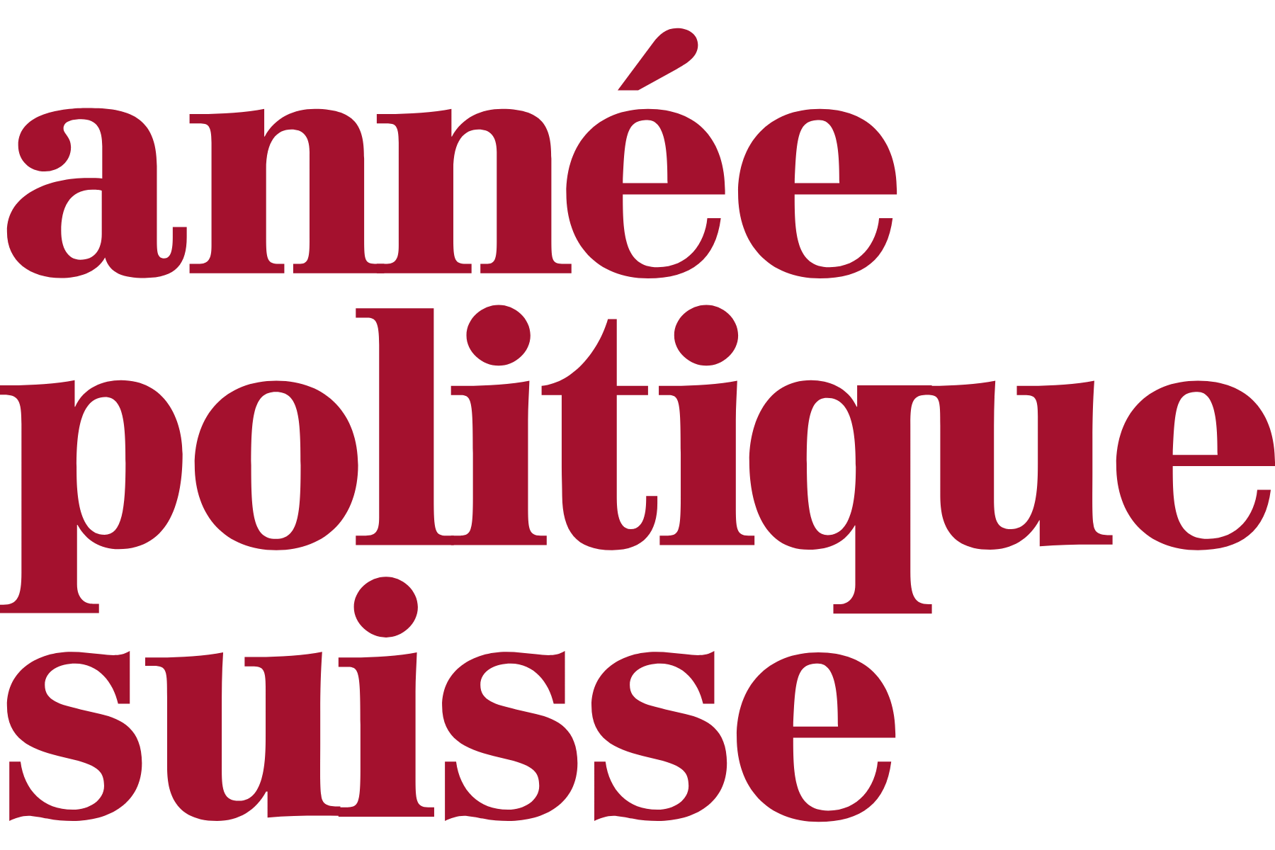 Logo Année Politique Suisse  © anneepolitique.swiss