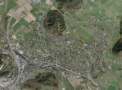 Ittigen bei Bern gehört zu den «Prospering Residential Economy Towns», die sich hinsichtlich Vollzeitarbeitsplätzen und Bevölkerungszahl besonders gut entwickeln. © Bundesamt für Landestopografie