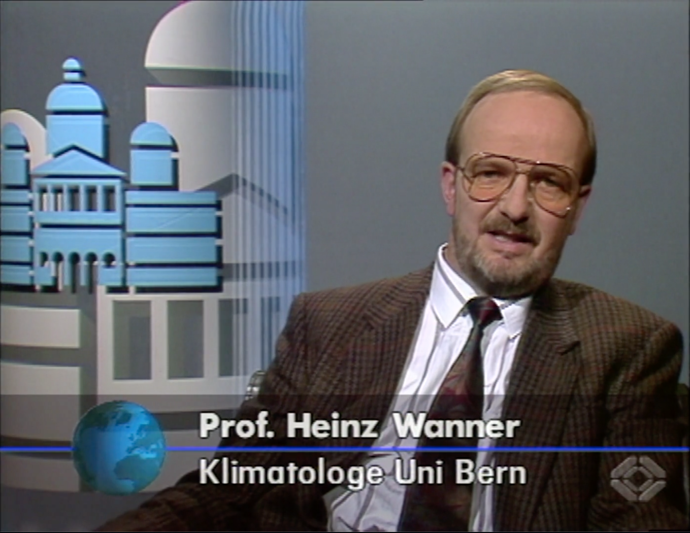 Prof. em. Dr. Heinz Wanner, ehemaliger Leiter des Nationalen Forschungsschwerpunkts NFS Klima und Gründungspräsident des Oeschger-Zentrums für Klimaforschung der Universität Bern. © SRF